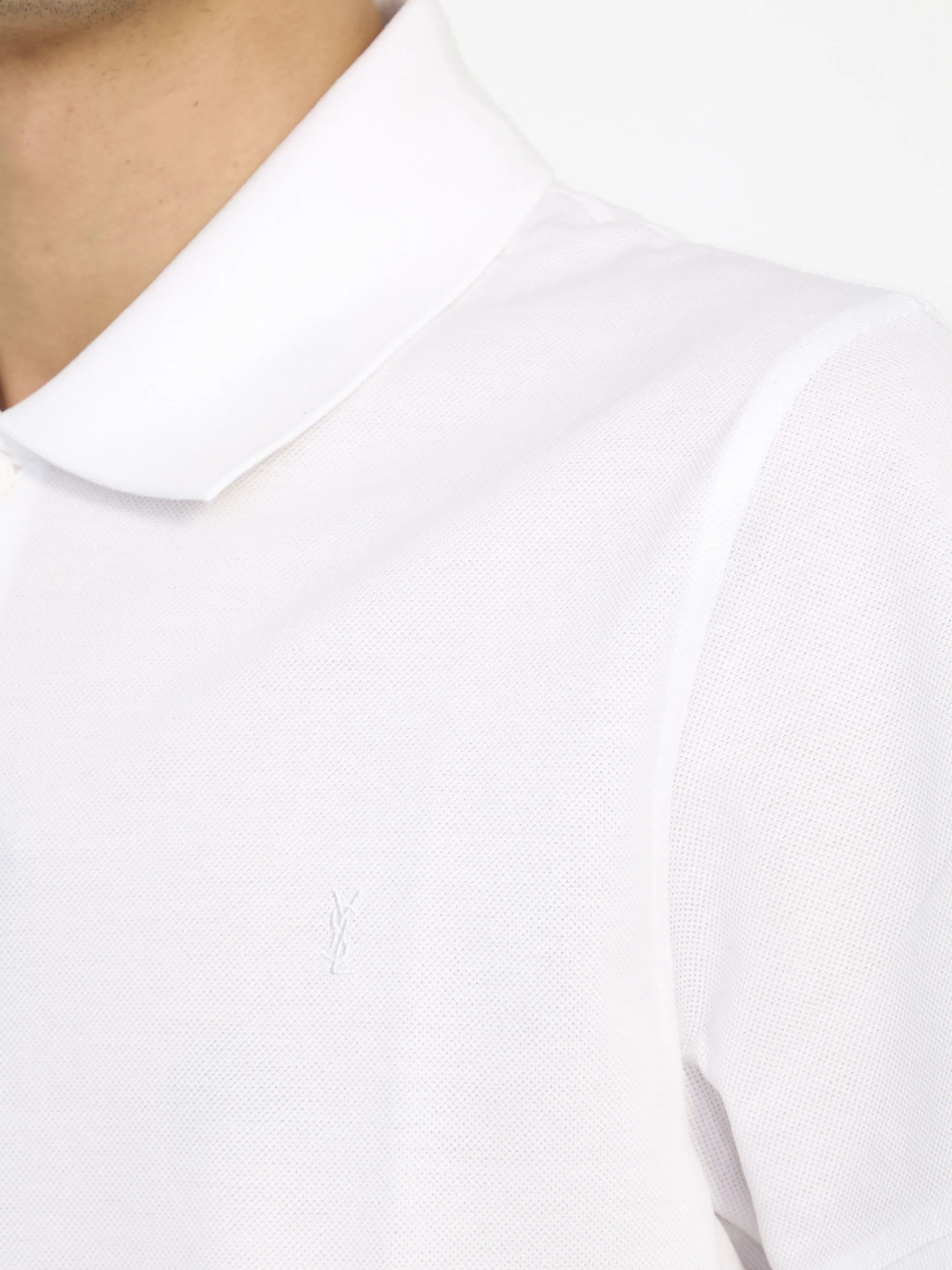 Monogram polo shirt