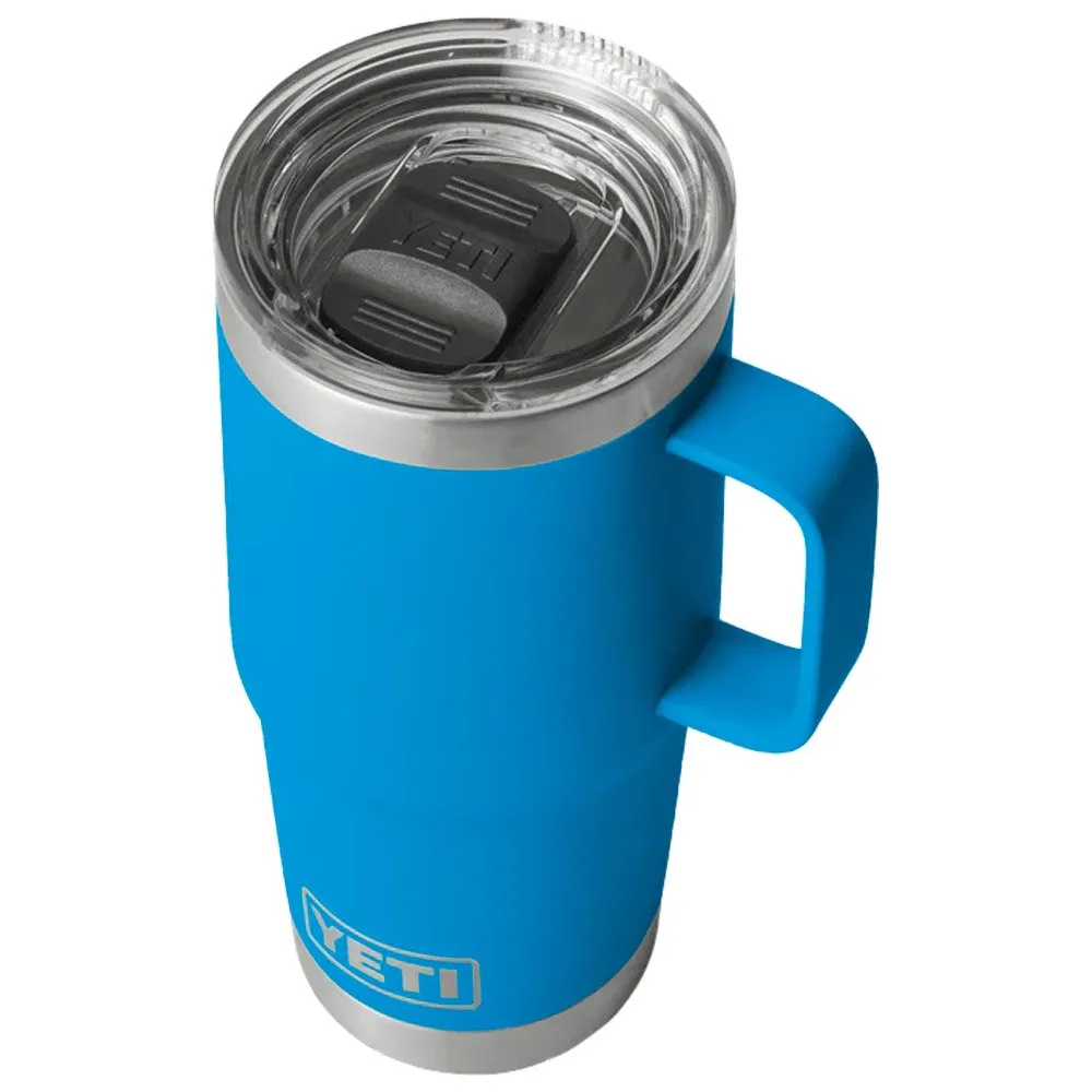 Mug Yeti ---Rambler 20 Oz (591 ml) Travel Mug Big Wave Blue