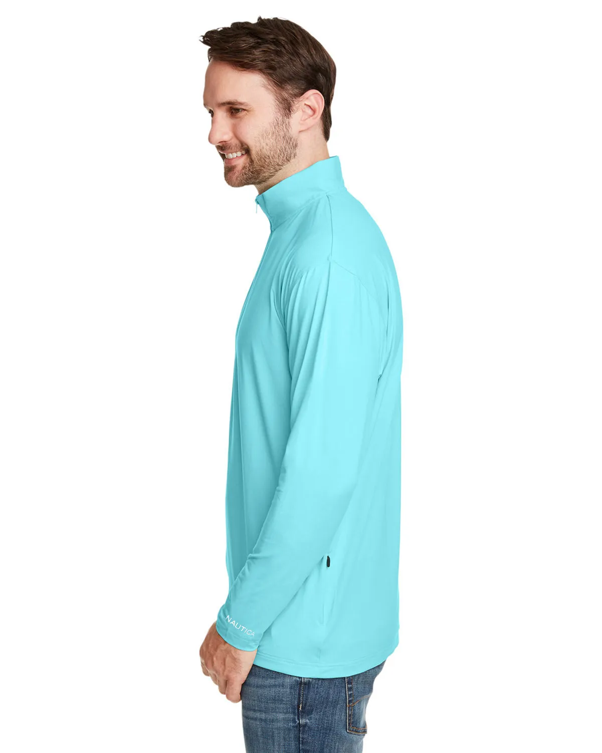 Nautica N17924  Men's Saltwater Quarter-Zip Pullover