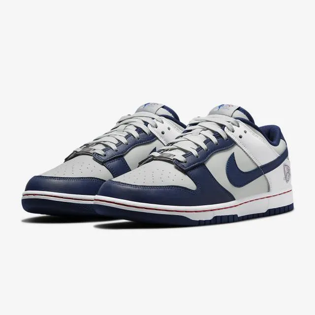 Nba x nike dunk low emb (75th anniversary - nets/ grey fog/ white