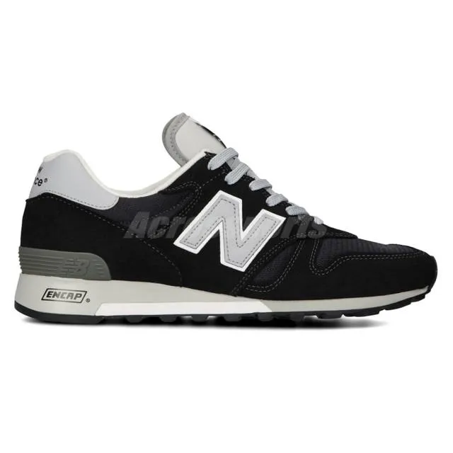 New Balance 1300 Black Grey Suede Made In USA Men Classi...