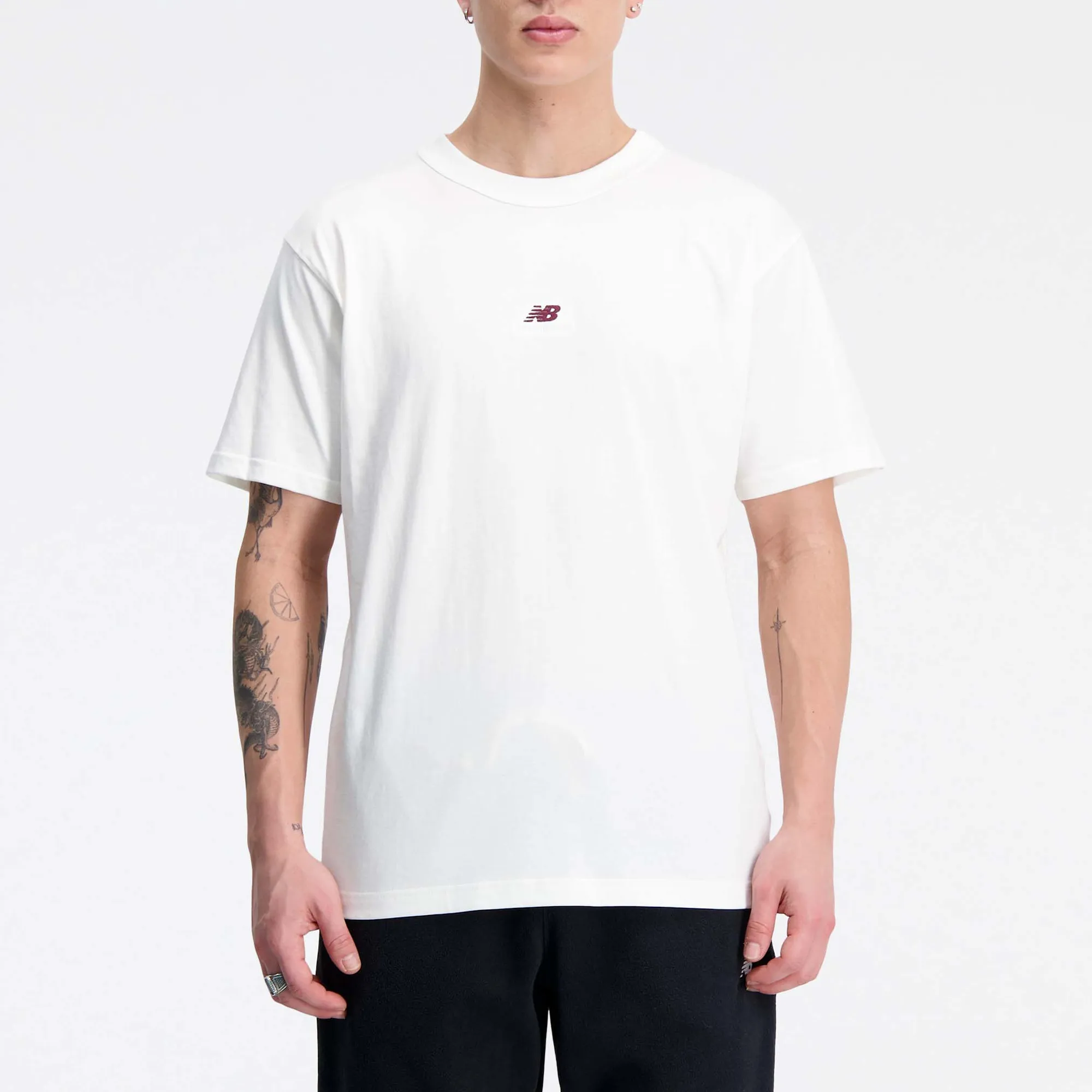 New Balance Athletics Remastered Graphic Cotton-Jersey T-Shirt - S | Coggles