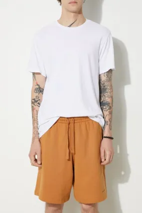 New Balance cotton shorts orange color