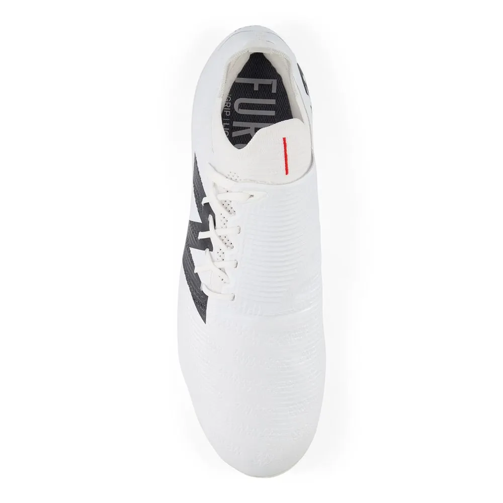 New Balance Furon Pro V7+ (Wide/2E) FG Soccer Cleats | Whiteout Pack