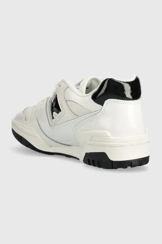 New Balance leather sneakers BB550YKF white color