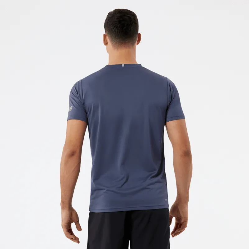 New Balance Men's Graphic Core Run Short Sleeve