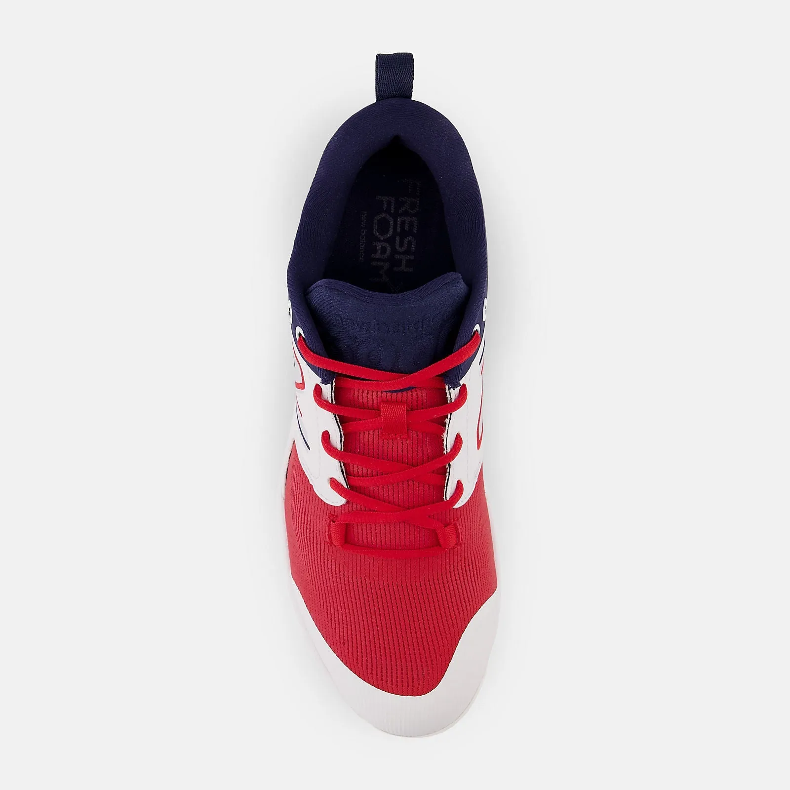 New Balance Navy/Red/White L3000v6 Metal Spikes