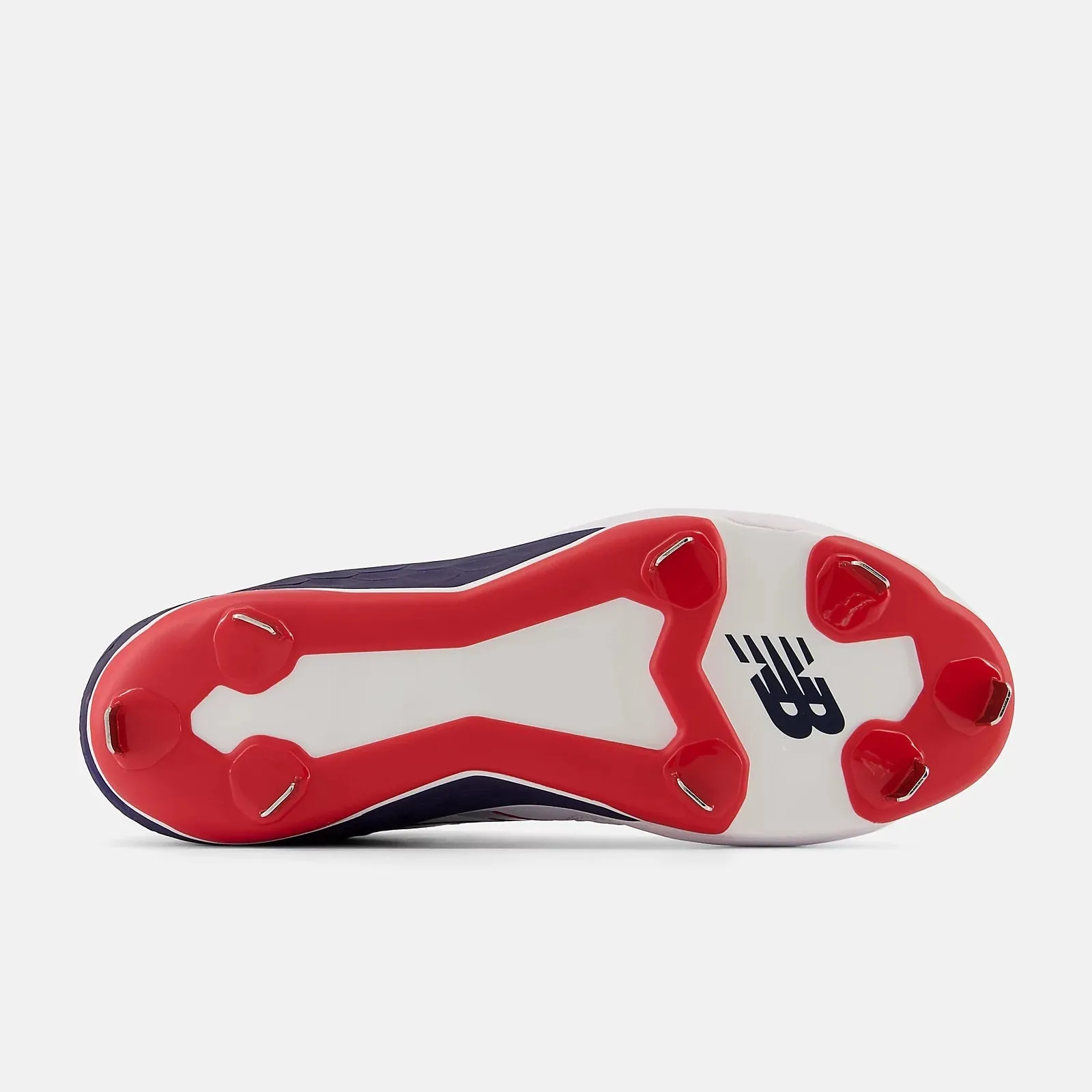 New Balance Navy/Red/White L3000v6 Metal Spikes