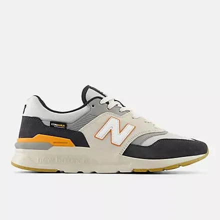 New Balance Unisex Mens 997 Sneakers - Beige/Black