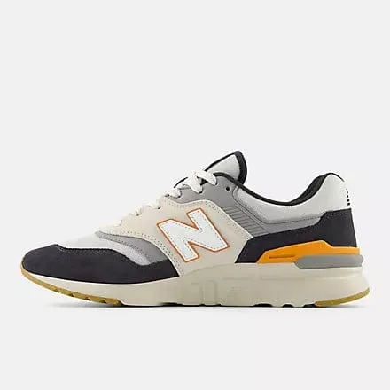 New Balance Unisex Mens 997 Sneakers - Beige/Black