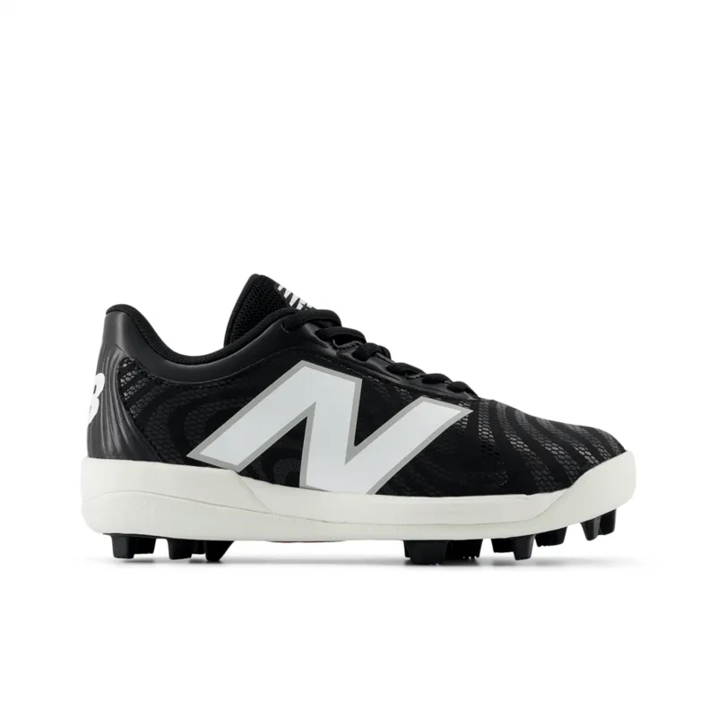 New Balance Youth 4040v7 Rubber-Molded Baseball Cleat - J4040BK7