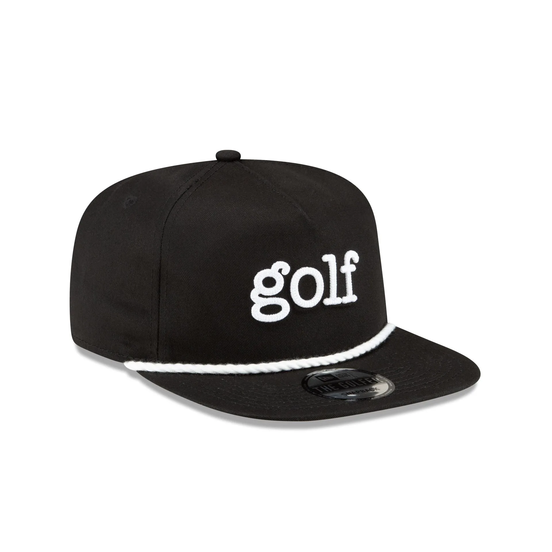 New Era Golf Black Golfer Hat