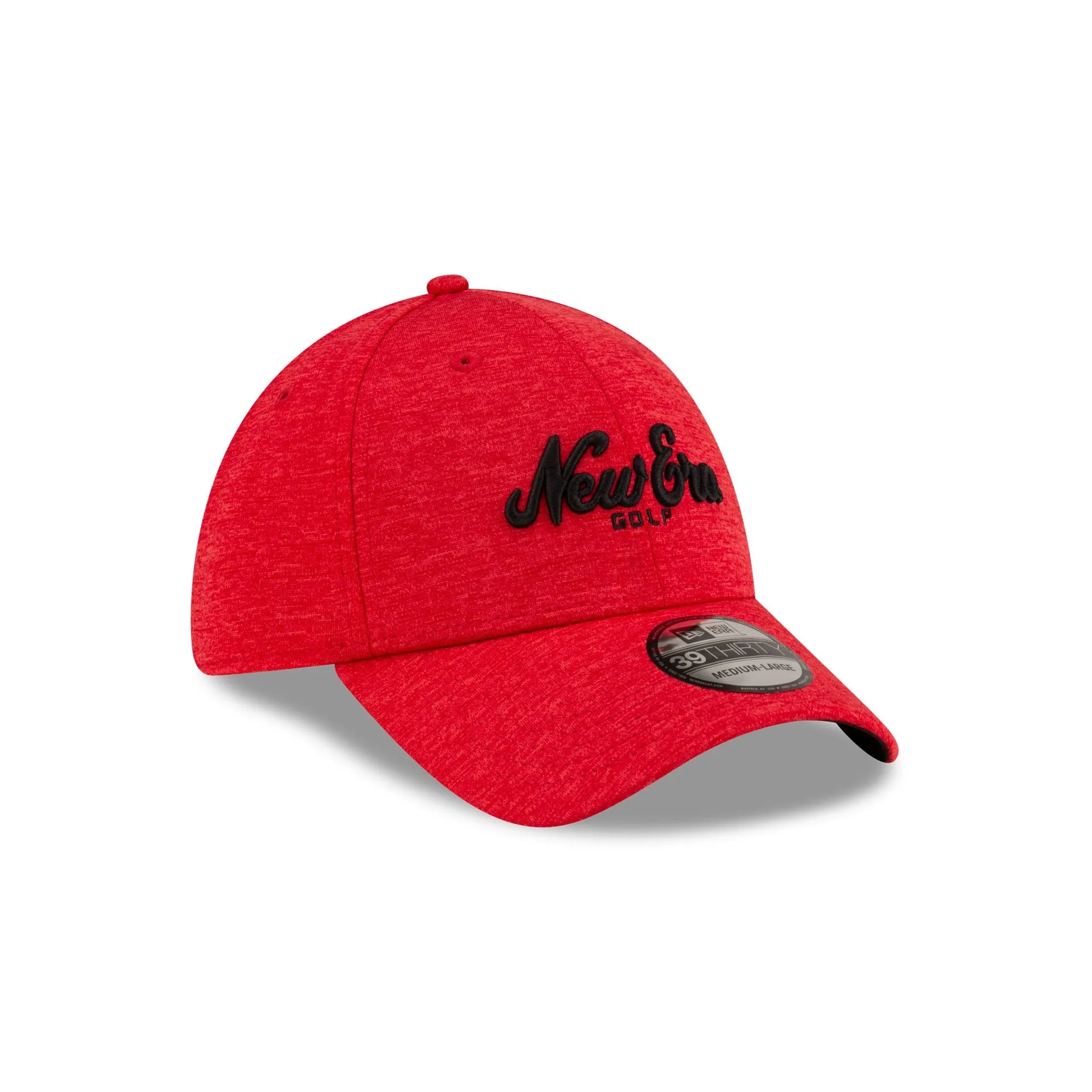 New Era Golf Script Red 39THIRTY Stretch Fit Hat