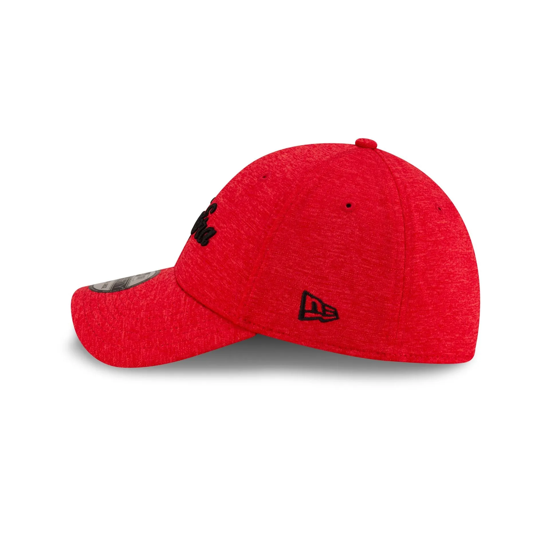 New Era Golf Script Red 39THIRTY Stretch Fit Hat