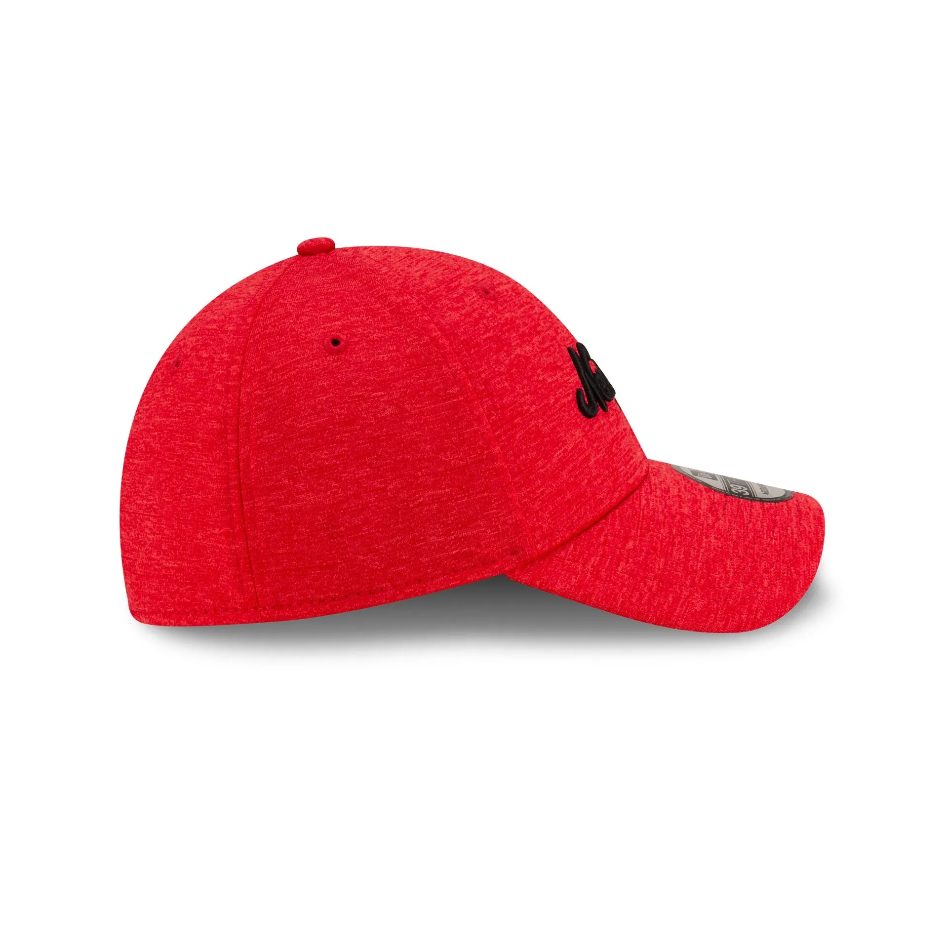 New Era Golf Script Red 39THIRTY Stretch Fit Hat