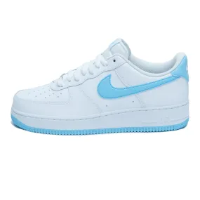 Nike Air Force 1 '07 'White/Aquarius Blue'