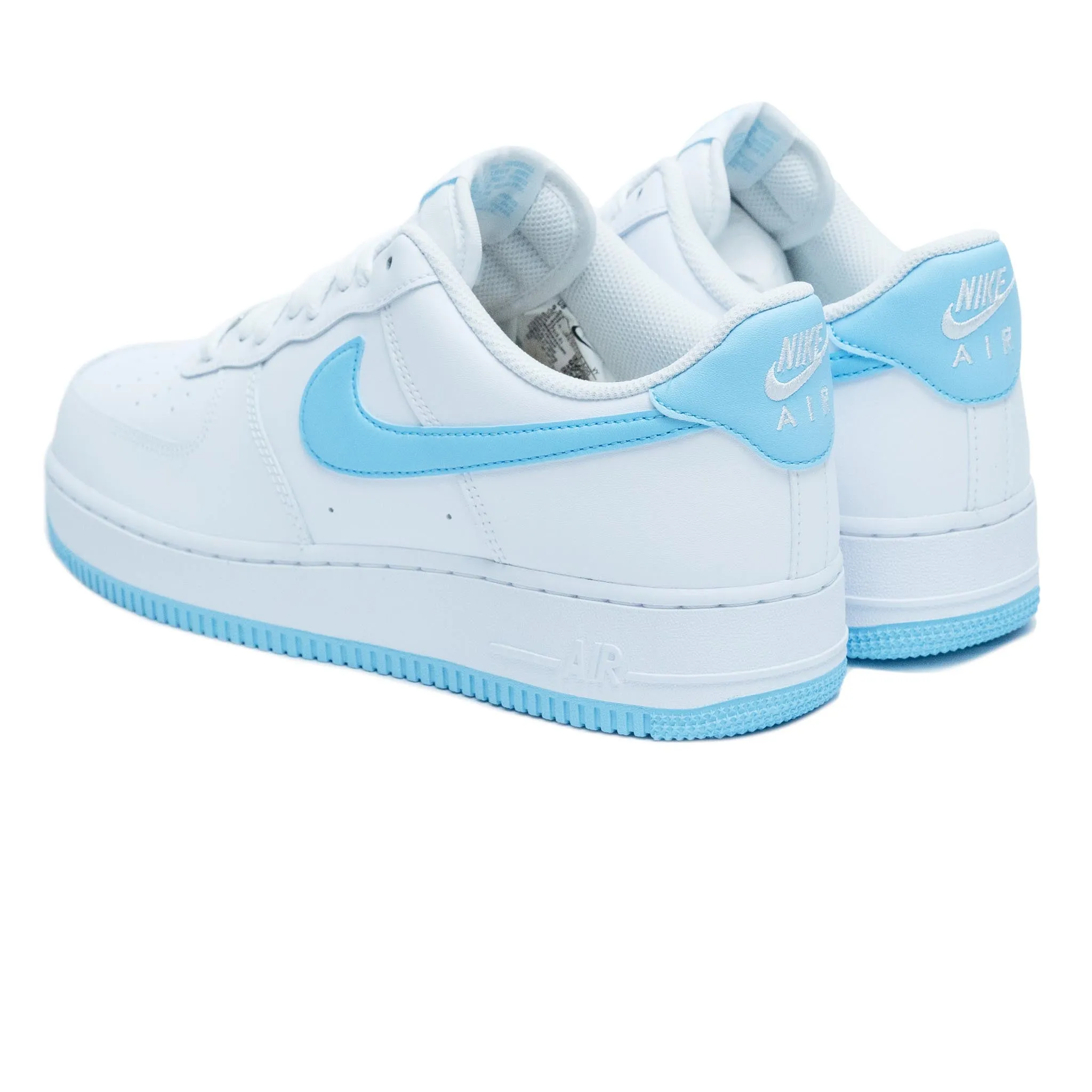 Nike Air Force 1 '07 'White/Aquarius Blue'