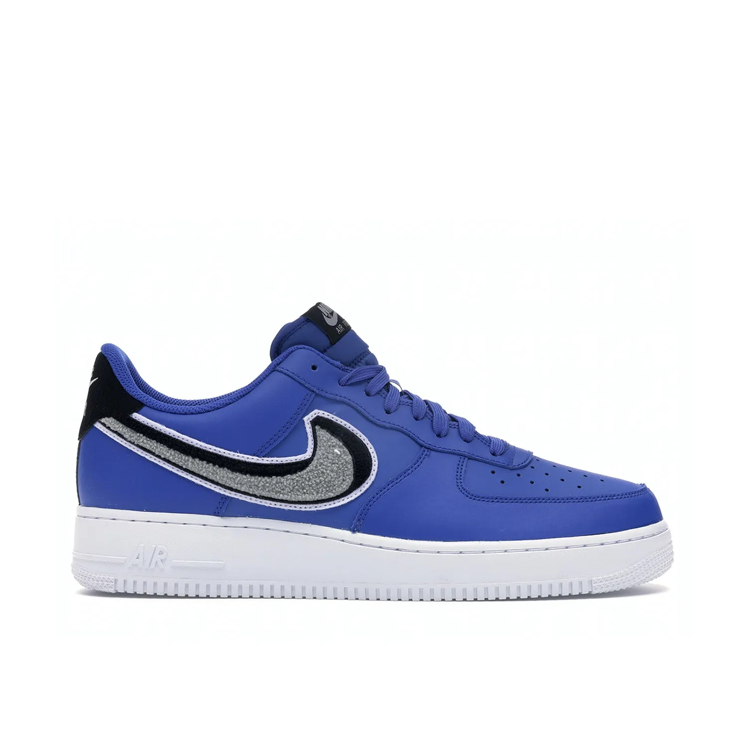 Nike Air Force 1 Low 3D Swoosh Blue Grey | 823511-409 | Laced