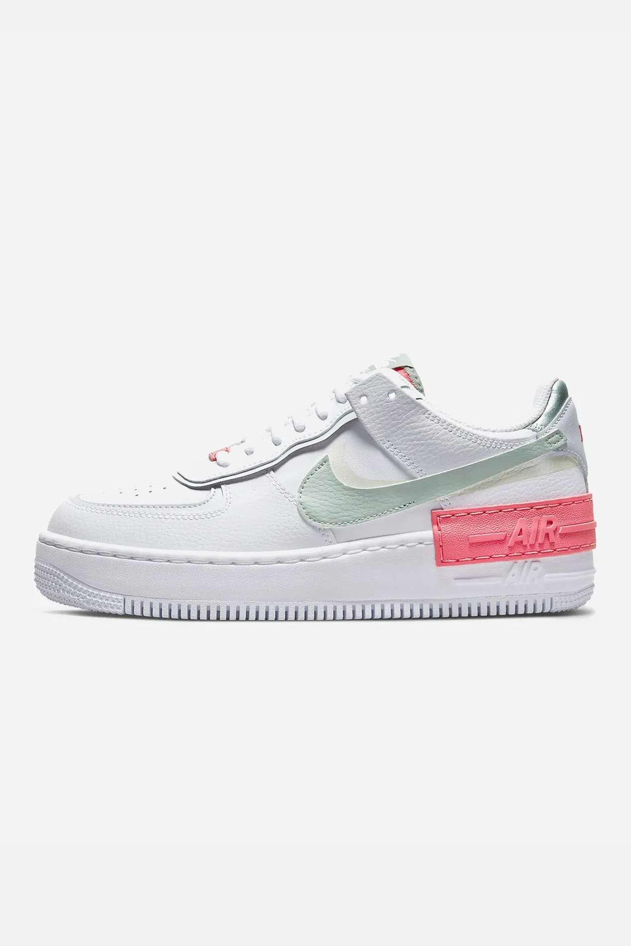 Nike Air Force 1 Shadow White/Jade Smoke