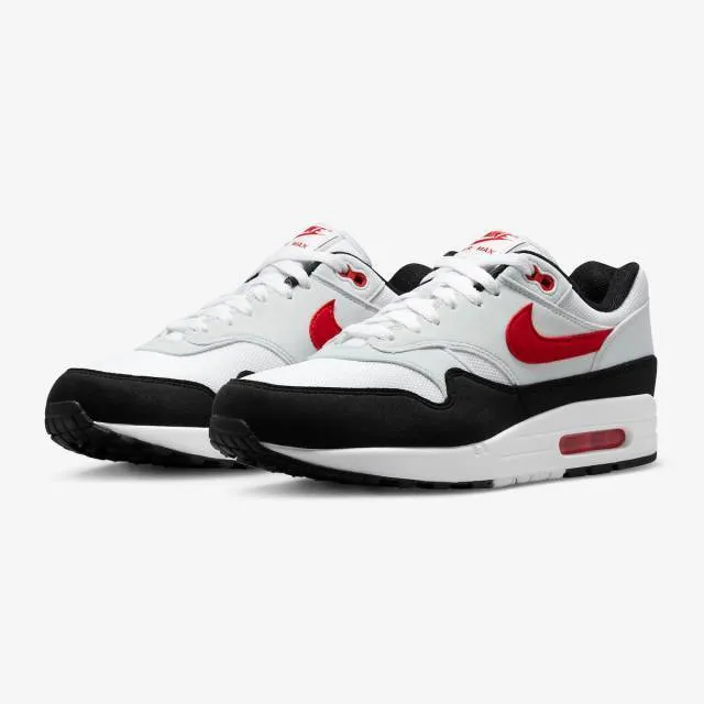 Nike air max 1 (chili 2023/ white/ university red/ pure platinum/ black) men us 8-13 fd9082-101