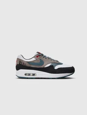 NIKE AIR MAX 1 PRM SLATE BLUE   BLUE