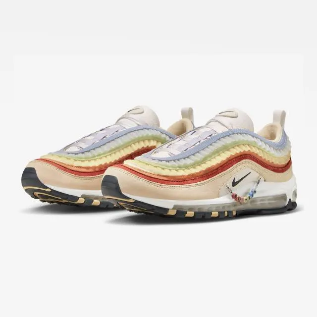 Nike air max 97 (be true/ cream/ pink oxford/ anthracite/ adobe) men us 8-13 fd8637-600