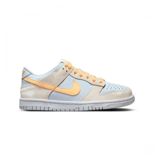 Nike Big Kids Dunk Low (pale ivory / melon tint-football grey)