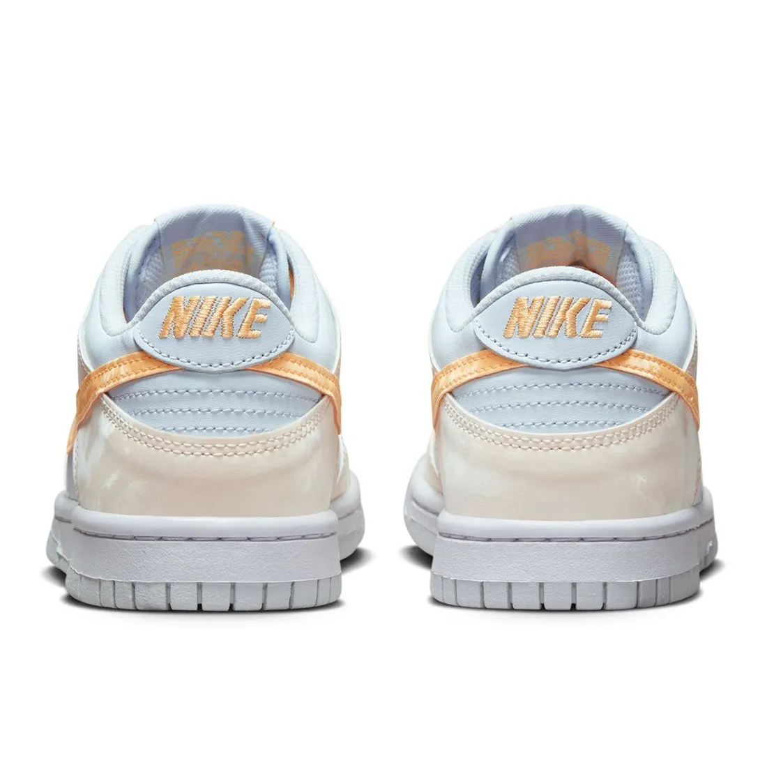 Nike Big Kids Dunk Low (pale ivory / melon tint-football grey)