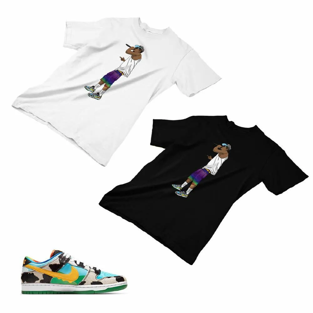 Nike Dunk Ben Jerry’s Matching Custom Designed T shirt ND 1-2-4