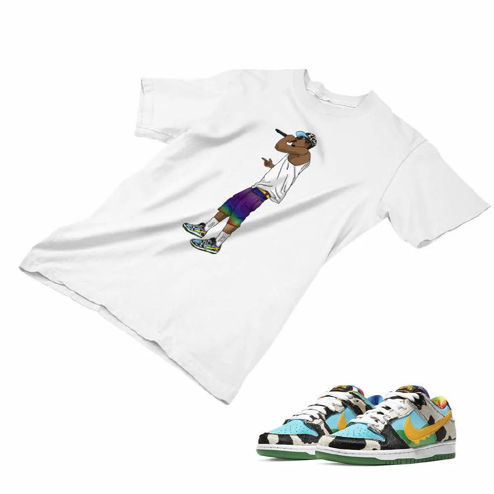 Nike Dunk Ben Jerry’s Matching Custom Designed T shirt ND 1-2-4