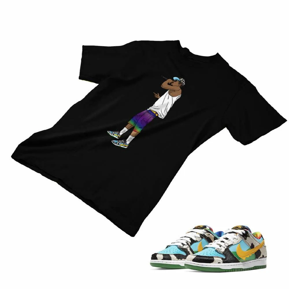 Nike Dunk Ben Jerry’s Matching Custom Designed T shirt ND 1-2-4