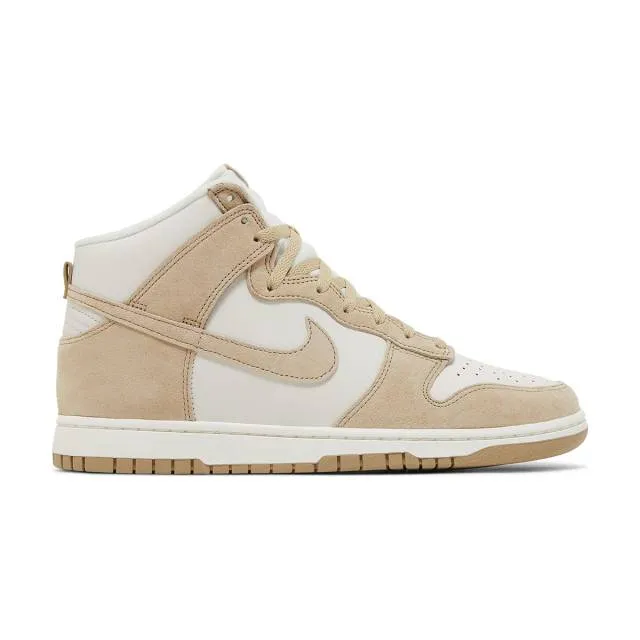 Nike dunk high (sand/ tan brown/ white) men us 8-13 dq7679-001