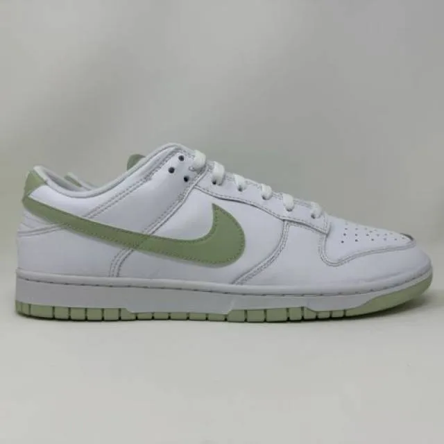 Nike dunk low honeydew white green men's size 11.5 women's size 13 dv0831-105