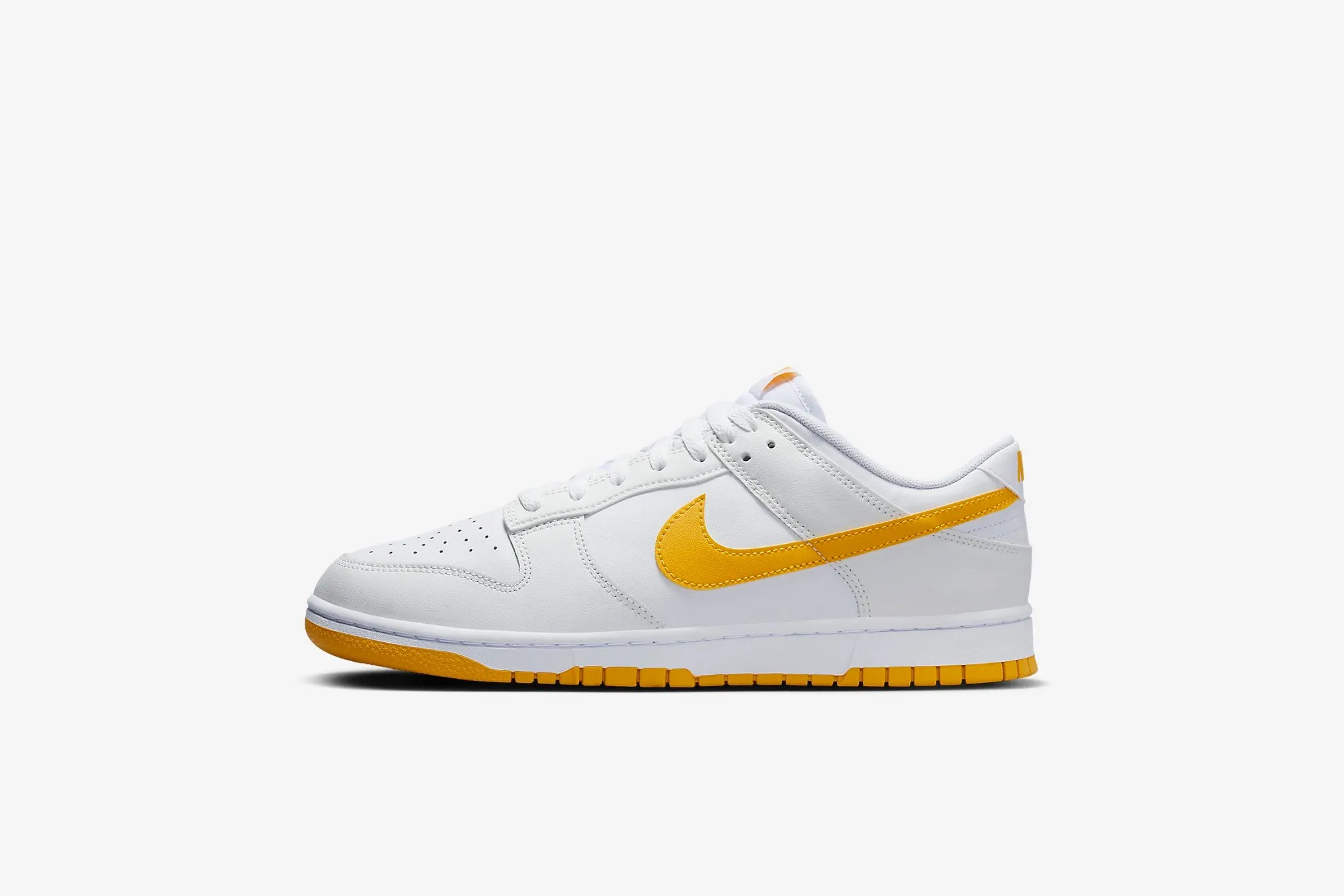 Nike Dunk Low Retro M - White / University Gold