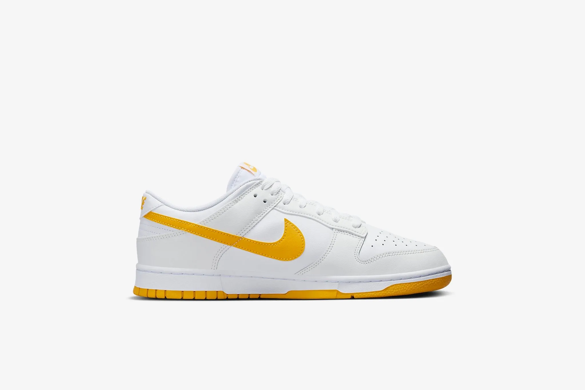 Nike Dunk Low Retro M - White / University Gold