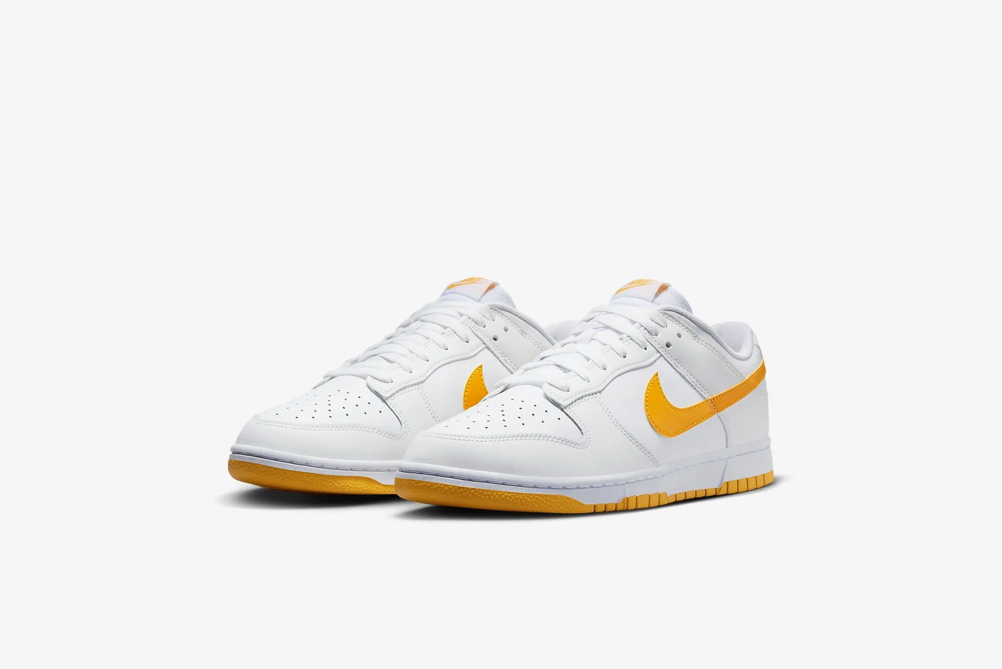 Nike Dunk Low Retro M - White / University Gold