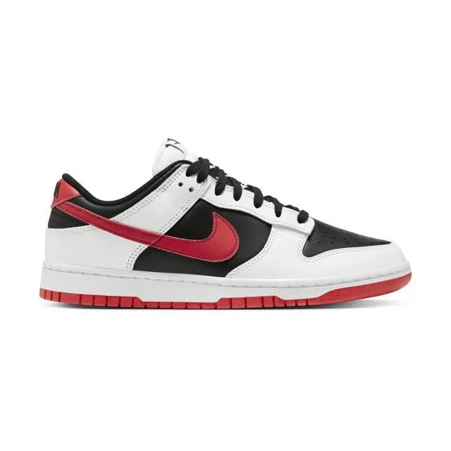 Nike dunk low (white black red/ white/ university red/ black) men us 8-13 fd9762-061