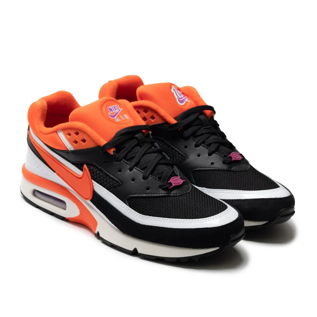 Nike Men Air Max Bw (Los Angeles) (black / rush orange-white-hyper violet)