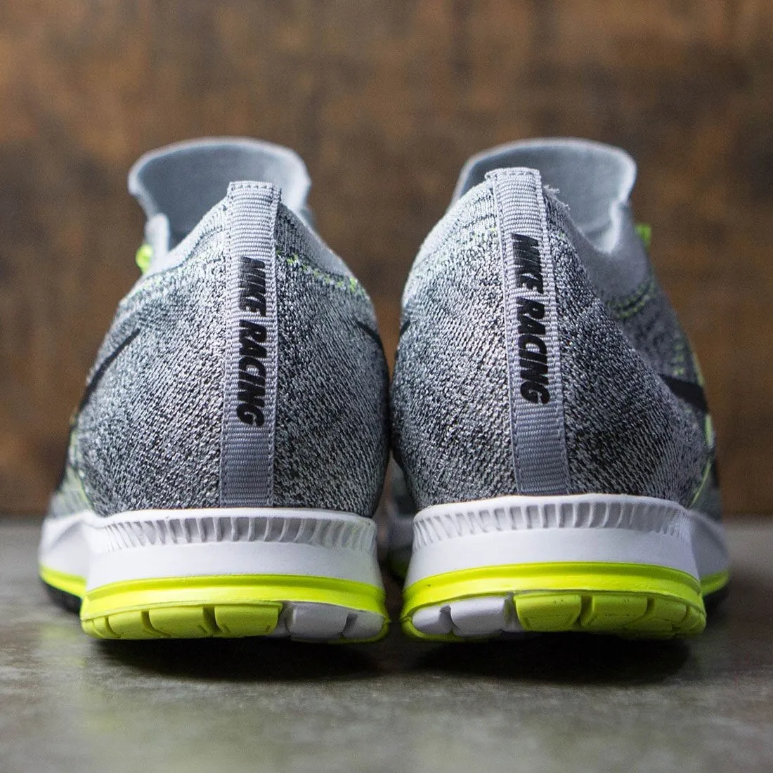 Nike Men Air Zoom Flyknit Streak 6 Racing (wolf grey / black-anthracite-pure platinum)