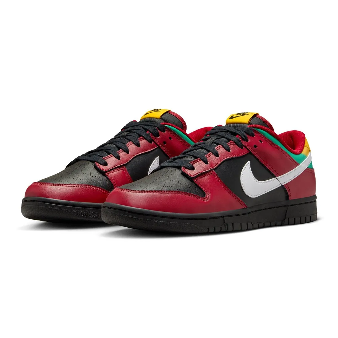 Nike Men Dunk Low Retro Ltd (black / white-gym red-university gold)