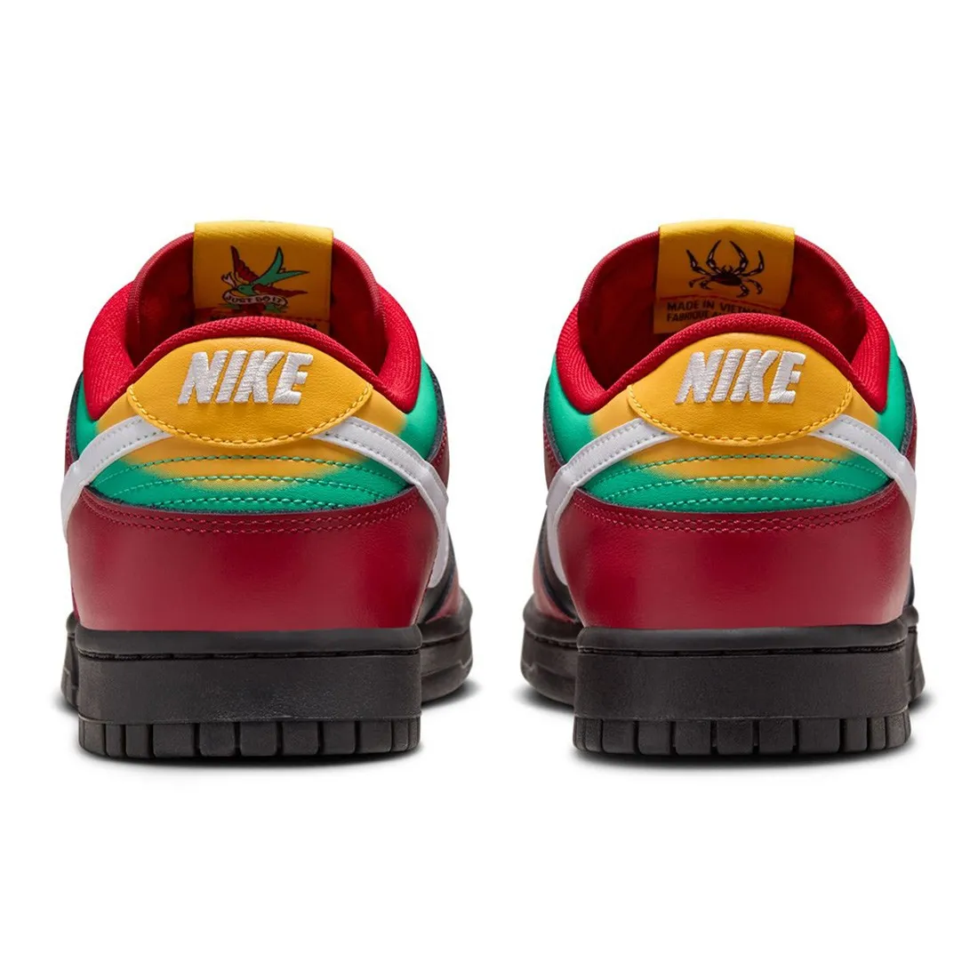 Nike Men Dunk Low Retro Ltd (black / white-gym red-university gold)