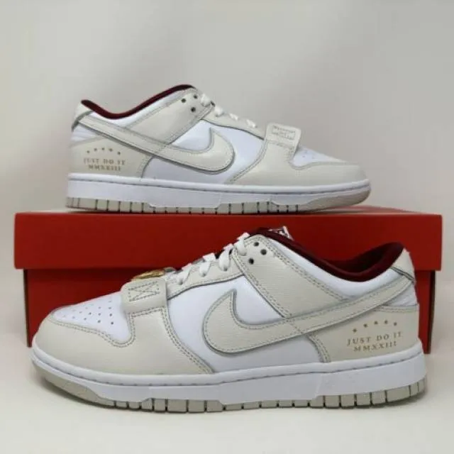 Nike w dunk low se sisterhood 2023 just do it phantom women's size 10 dv1160-100