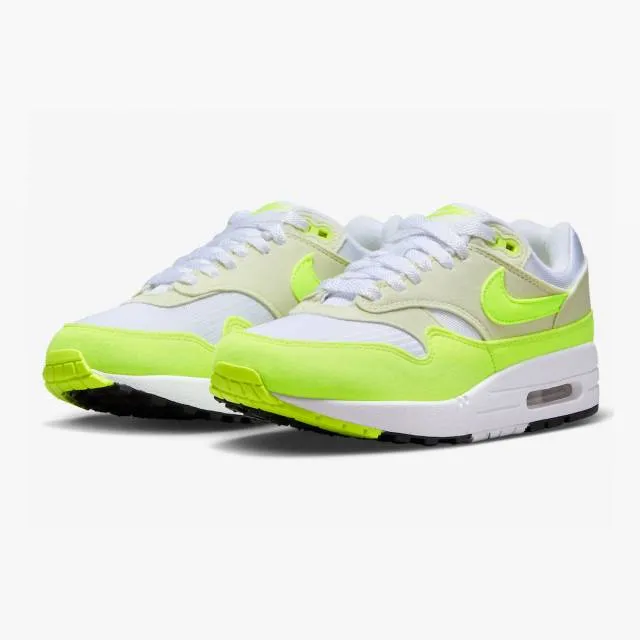 Nike women's air max 1 (volt/ white/ volt/ sea glass/ black) sizes 5-12 dz2628-100