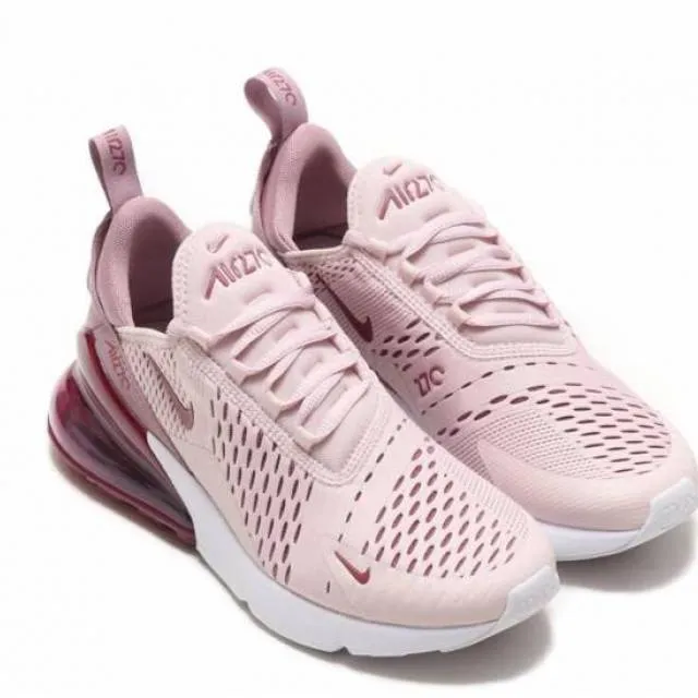 Nike women's air max 270 barely rose  ah6789-601