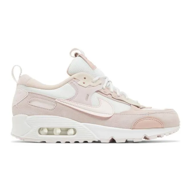 Nike women's air max 90 futura (barley rose/ pink/ summit white/ light soft pink/ barely rose) sizes