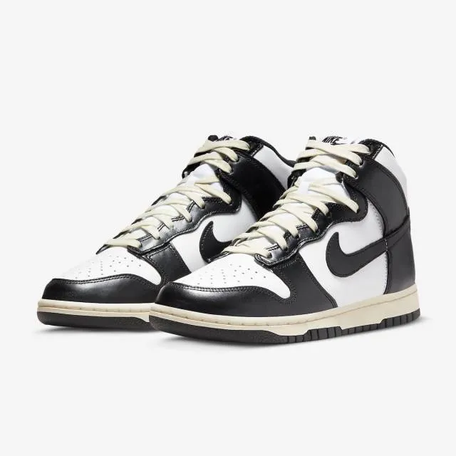 Nike women's dunk high (vintage black/ white/ black) sizes 6-10 d