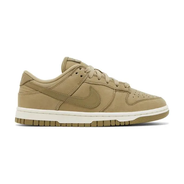 Nike women's dunk low premium (neutral olive/ green/ neutral olive/ sail) sizes 6-10 dv7415-200