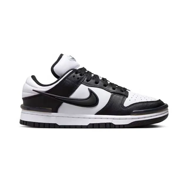 Nike women's dunk low twist (panda/ black/ white) sizes 6-10 dz2794-001