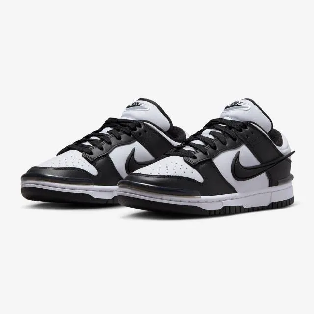 Nike women's dunk low twist (panda/ black/ white) sizes 6-10 dz2794-001