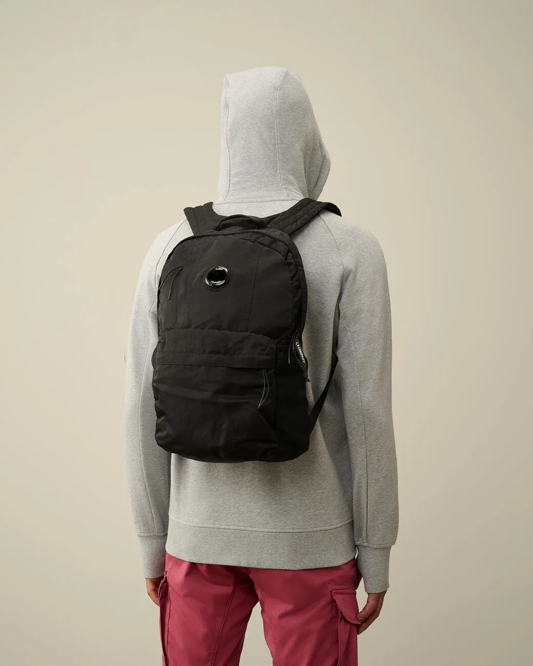 Nylon B Backpack Black